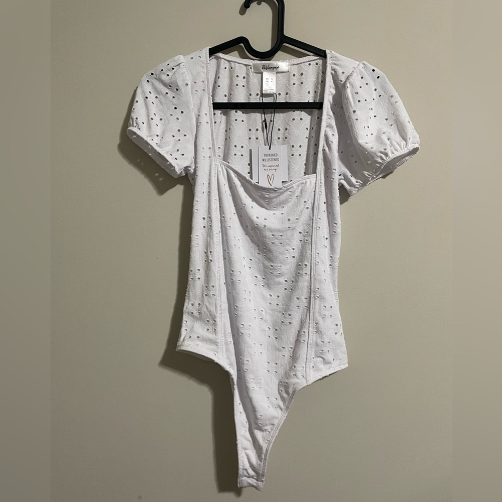 SWS EYELET BODYSUIT